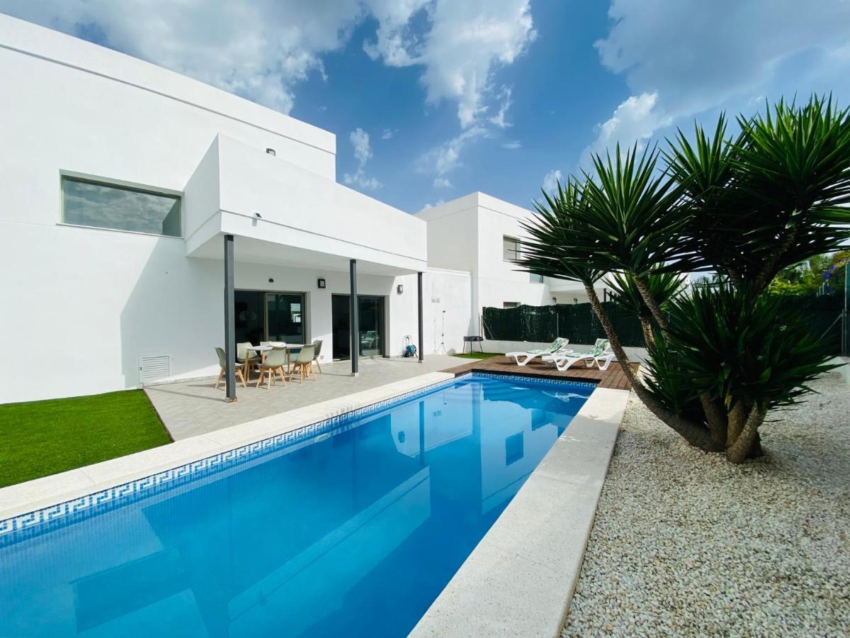 Casa Coco Stylisches Beachhouse Mit Pool & Sundeck Els Poblets Denia Exterior photo